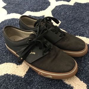 Men’s Lifestyle Black Canvas Shoes